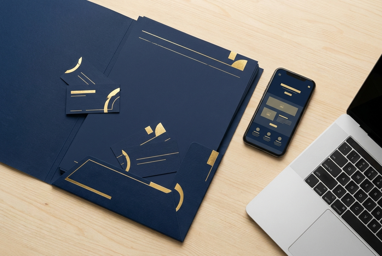 Professional brand identity build-out